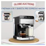 CHEFMAN 6IN1 BARISTA PRO ESPRESSO MACHINE(MSP:$242