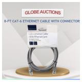 8-FT CAT-6 ETHERNET CABLE WITH CONNECTORS