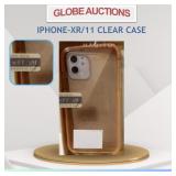LOOKS NEW IPHONE-XR/11 CLEAR CASE