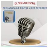 LOOKS NEW RECHARGEABLE DIGITAL VOICE RECORDER