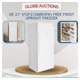 LOOKS NEW GE 21" UPRIGHT FREEZER (MSP: $2049)