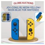 LOOK NEW JOY-CON(L/R)NEON YELLOW-BLUE FOR NINTENDO
