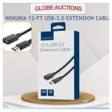 INSIGNIA 12-FT USB-3.0 EXTENSION CABLE