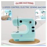 LOOKS NEW 2-SPEED CONTROL ELECTRIC SEWING MACHINE