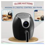 LOOKS NEW 5-L DIGITAL CONTROL AIR FRYER (MSP:$230)