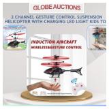 LOOKS NEW 2-CH.GESTURE CONTROL HELICOPTER KIDS TOY