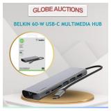 BELKIN 60-W USB-C MULTIMEDIA HUB (MSP: $131)