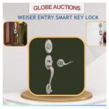 NEW WEISER ENTRY SMART KEY LOCK(MSP:$132)