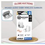 LOOKS NEW WICKED AUDIO EMBR WIRELESS EARBUDS