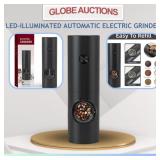 LED-ILLUMINATED AUTOMATIC E-GRINDER