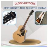 LOOKS NEW EPIPHONE(FT-100)ACOUSTIC GUITAR(MSP:$249