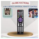 LOOKS NEW  4-in-1 DEVICE UNIVERSAL REMOTE CONTROL