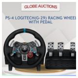 PS-4 LOGITECH(G29) RACING WHEEL+PEDAL(MSP:$399)