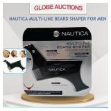 LOOKS NEW NAUTICA MULTI-LINE BEARD SHAPER FOR MEN