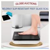 BELDRAY SLIP-RESISTANT FEET GLASS SCALE