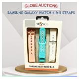 SAMSUNG GALAXY WATCH-4 & WATCH-5 STRAPS