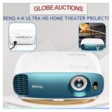 BENQ 4K ULTRA HD HOME THEATER PROJECTOR(MSP:$2072)