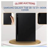 SAMSUNG GALAXY TAB S8+ & S7+ BOOK COVER