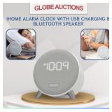 LOOK NEW iHOME ALARM CLOCK + USB CHARGING(MSP:$97)