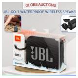 LOOKS NEW JBL GO-3 WATERPROOF WIRELESS SPEAKER