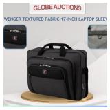 WENGER TEXTURED FABRIC 17-INCH LAPTOP SLEEVE