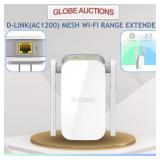 LOOKS NEW D-LINK(AC1200) MESH WI-FI RANGE EXTENDER