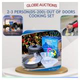 LOOKS NEW 2-3 PERSON(DS-200) COOKING SET