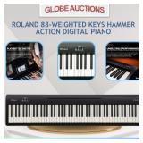 NEW ROLAND 88-WEIGHTED KEYS PIANO (MSP:$849)