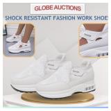 LOOKS NEW SHOCK RESISTANT FASHION WORK SHOES