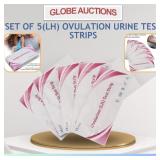 LOOKS NEW SET OF 5(LH) OVULATION URINE TEST STRIPS