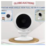 LOOKS NEW VIVITAR WIDE-ANGLE VIEW FHD WI-FI CAMERA