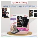 LARGE GLUE RATS, MICE & INSECTS TRAPS