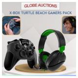 LOOKS NEW X-BOX TURTLE BEACH GAMERS PACK(MSP:$148)