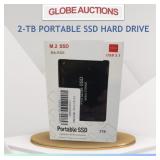 LOOKS NEW 2-TB PORTABLE SSD HARD DRIVE