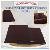 NEW SET OF 2 SLIP-RESISTANT THICK CUSHION COVER