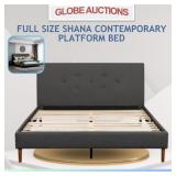 FULL SIZE SHANA CONTEMPORARY PLATFORM BED(MSP:$279