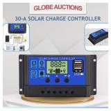 LOOKS NEW 30-A SOLAR CHARGE CONTROLLER
