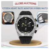 LOOKS NEW CITIZEN HR MONITOR HYBRID WATCH(MSP:$425