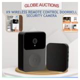 LOOKS NEW X9 WIRELESS RC DOORBEL SECURITY CAMERA