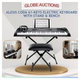 LOOKS NEW ALESIS KEYBOARD+STAND+BENCH (MSP:$200)