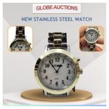 LOOKS NEW STAINLESS STEEL WATCH