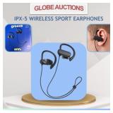 LOOKS NEW IPX-5 WIRELESS SPORT EARPHONES