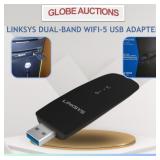 LOOKS NEW LINKSYS DUAL-BAND WIFI-5 USB ADAPTER