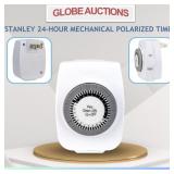 LOOKS NEW STANLEY 24-HR MECHANICAL POLARIZED TIMER