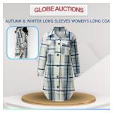 LOOKS NEW AUTUMN+WINTER LONG SLEEVES LONG COAT(XL)