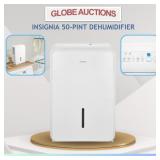LOOKS NEW INSIGNIA 50-PINT DEHUMIDIFIER (MSP:$379)