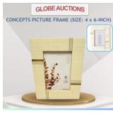 CONCEPTS PICTURE FRAME (SIZE: 4 x 6-INCH)