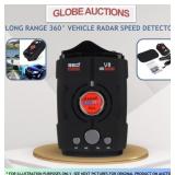 LONG RANGE 360ï¿½ VEHICLE RADAR SPEED DETECTOR
