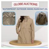WATERPROOF OUTDOOR HIKING RAINCOAT(XL)