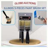 ILLINOIS 5-PIECES PAINT BRUSH SET